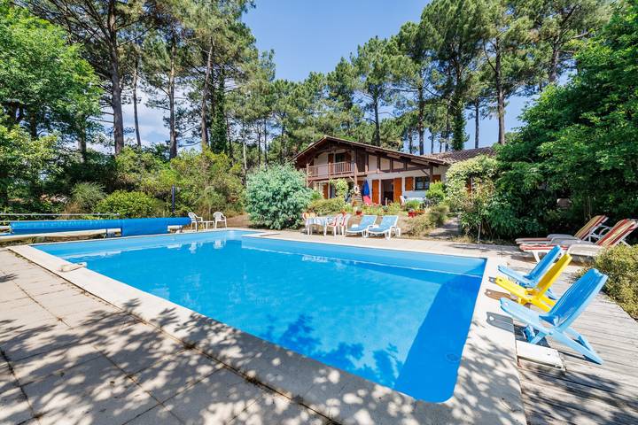 Maison de vacances pour 7 personnes, avec jardin, adapté aux familles à Biscarrosse