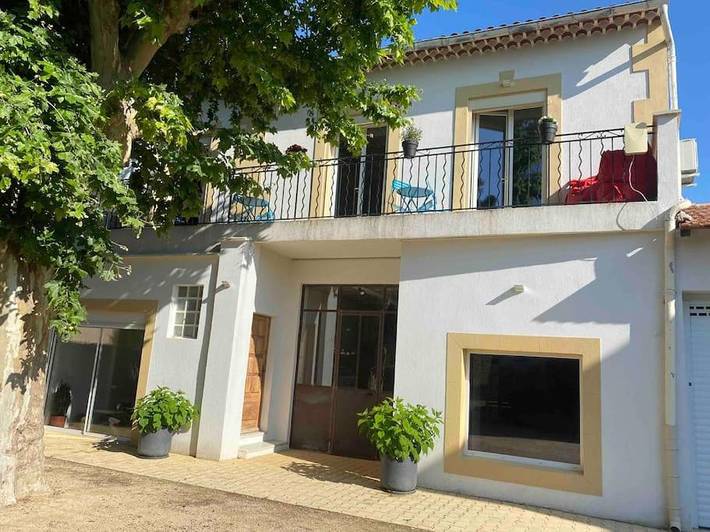 Appartement de vacances pour 7 personnes, avec jardin et vue, adapté aux familles