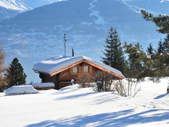 Location de vacances pour 6 personnes, avec Balcon ainsi que Jardin et Vue à Savièse
