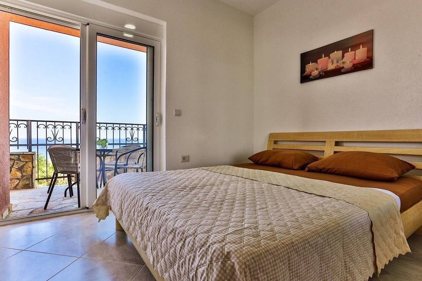 Ganze Wohnung, Studio Apartment with Seaview in Utjeha-Bušat, Montenegro