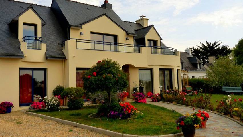 Chambre d’hôte pour 2 personnes, avec jardin à Saint-Armel
