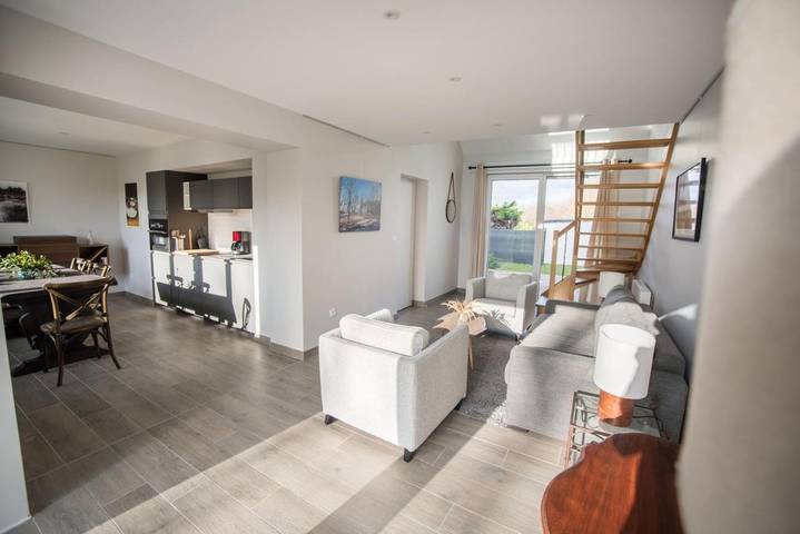 Location de vacances pour 6 personnes, avec jardin et terrasse, animaux acceptés à Groffliers