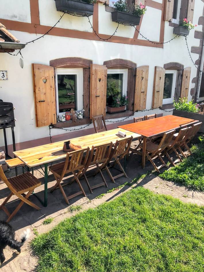 Ferienhaus für 16 Personen, mit Terrasse im Elsass - 4