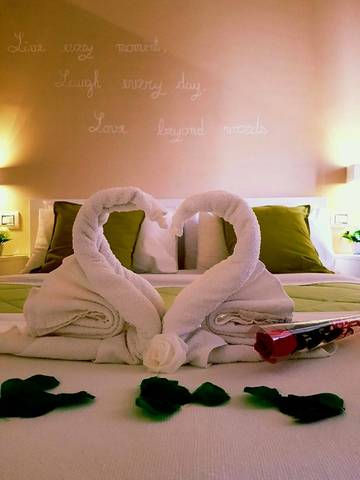 Chambre d’hôte pour 2 personnes, avec vue, adapté aux familles à Trani