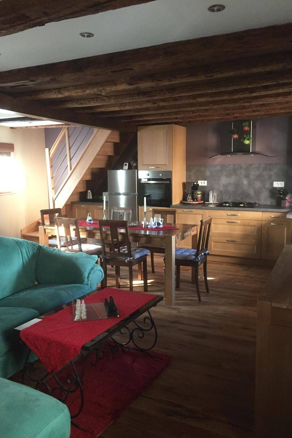 Dorfhaus mit Privatparkplatz in Wintzenheim, Parc naturel régional des Ballons des Vosges