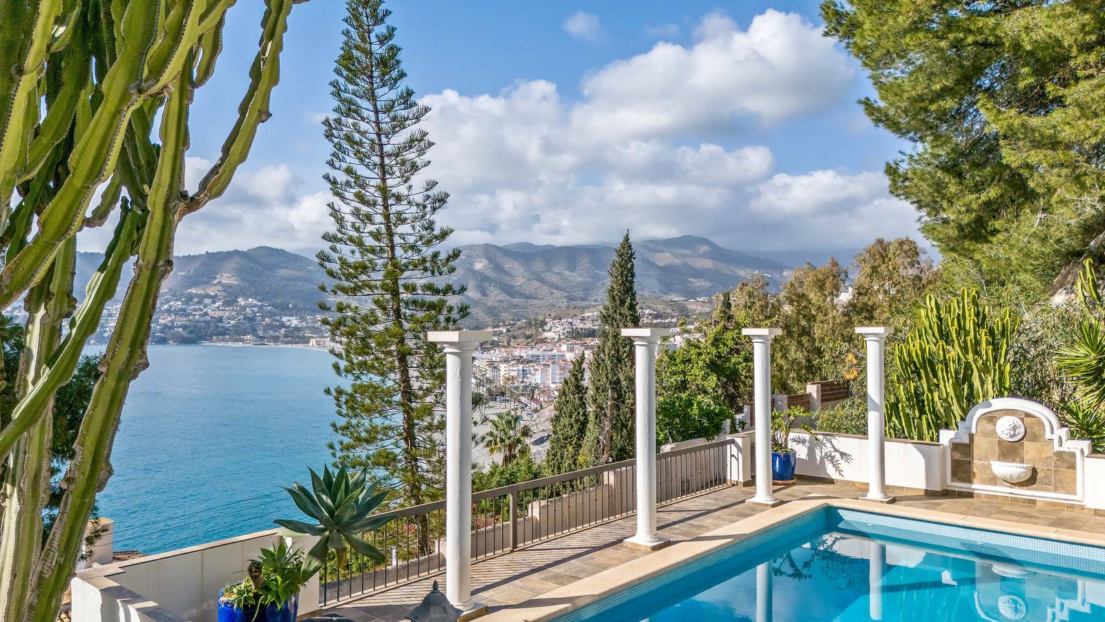 Villa voor 11 personen met balkon in La Herradura, Almuñecar