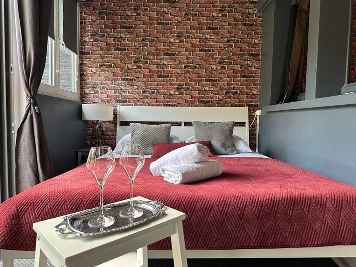 Gîte pour 4 personnes, avec jardin à Lens - 3