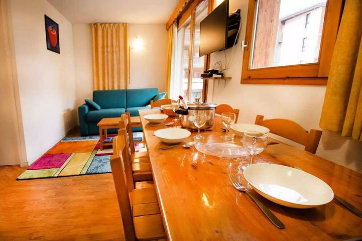 Chalet pour 6 personnes, avec balcon dans La Norma