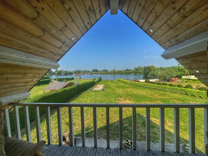 Location de vacances pour 4 personnes, avec vue sur le lac ainsi que jardin et vue, animaux acceptés à Ardres - 4