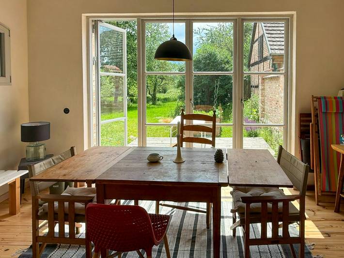 Ferienhaus für 5 Personen, mit Terrasse und Sauna sowie Garten, mit Haustier in Biosphärenreservat Schorfheide Chorin - 4