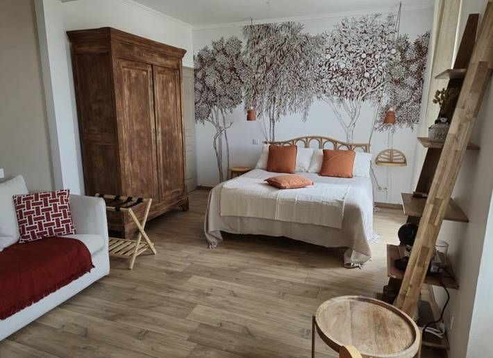 Chambre pour 2 personnes, avec jacuzzi ainsi que piscine et sauna