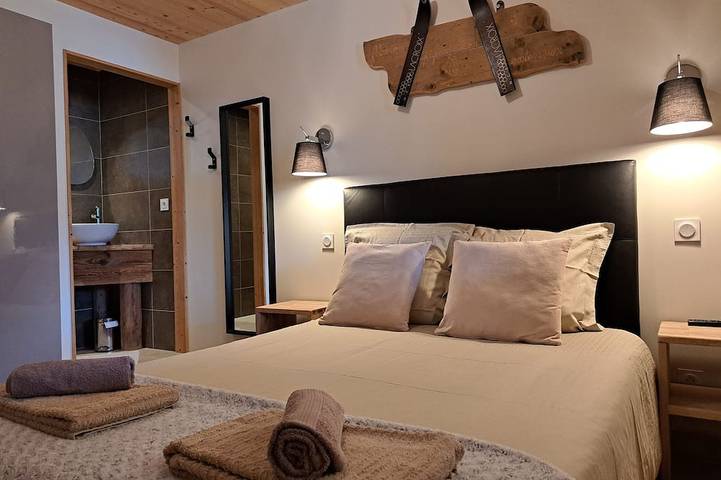 Chalet pour 13 personnes, avec jardin et sauna, animaux acceptés à Vaujany - 4