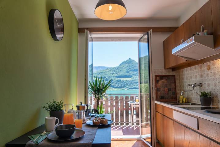 Ferienwohnung für 2 Personen, mit Balkon und Seeblick in Überetsch-Unterland - 3