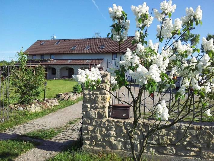 Gîte pour 4 personnes, avec vue et jardin à Mladá Boleslav