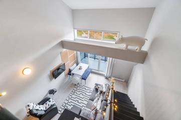 Gîte pour 5 personnes, avec vue ainsi que balcon et piscine à Beaupré