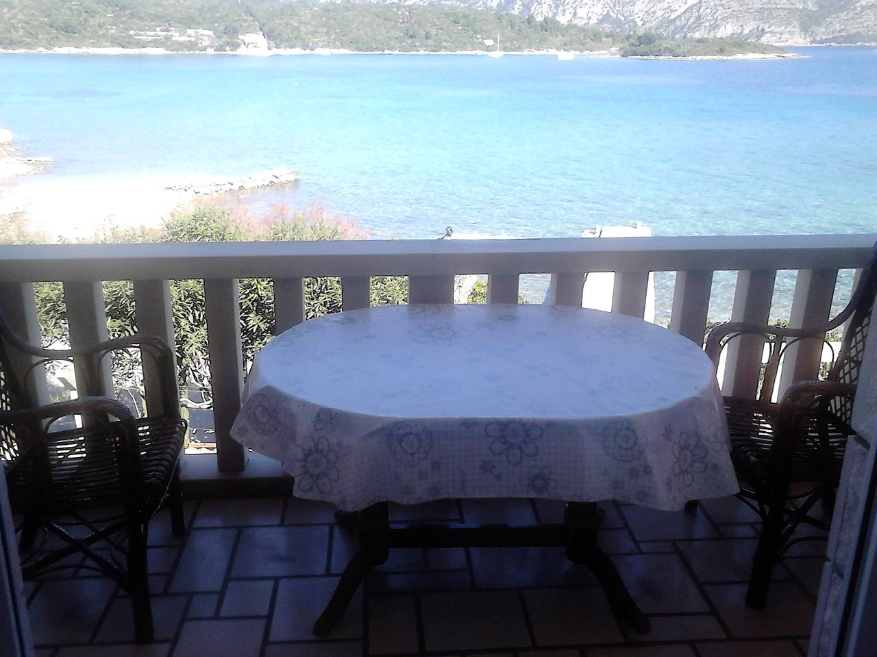 Ganze Wohnung, 1-Zimmer-Ferienwohnung am Strand Kneza (Korcula) A-167-b in Račišće (Dalmatien), Korcula