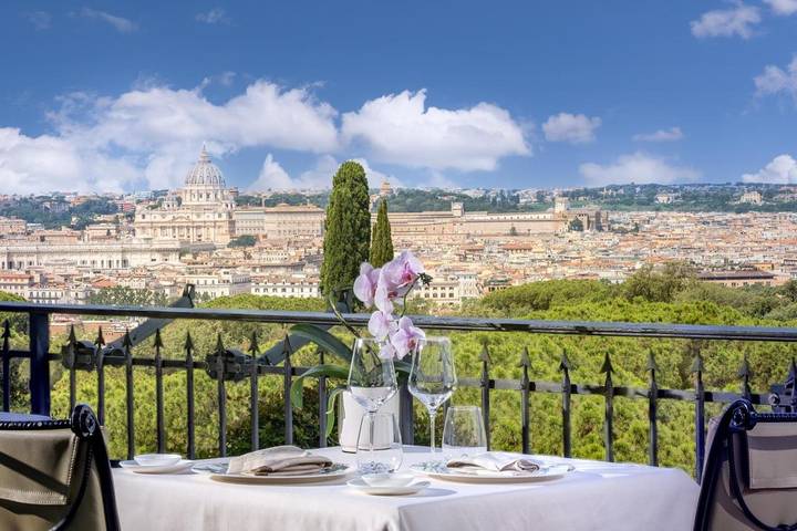 Hotel per 2 persone, con Terrazza in Scalinata di Trinità dei Monti
