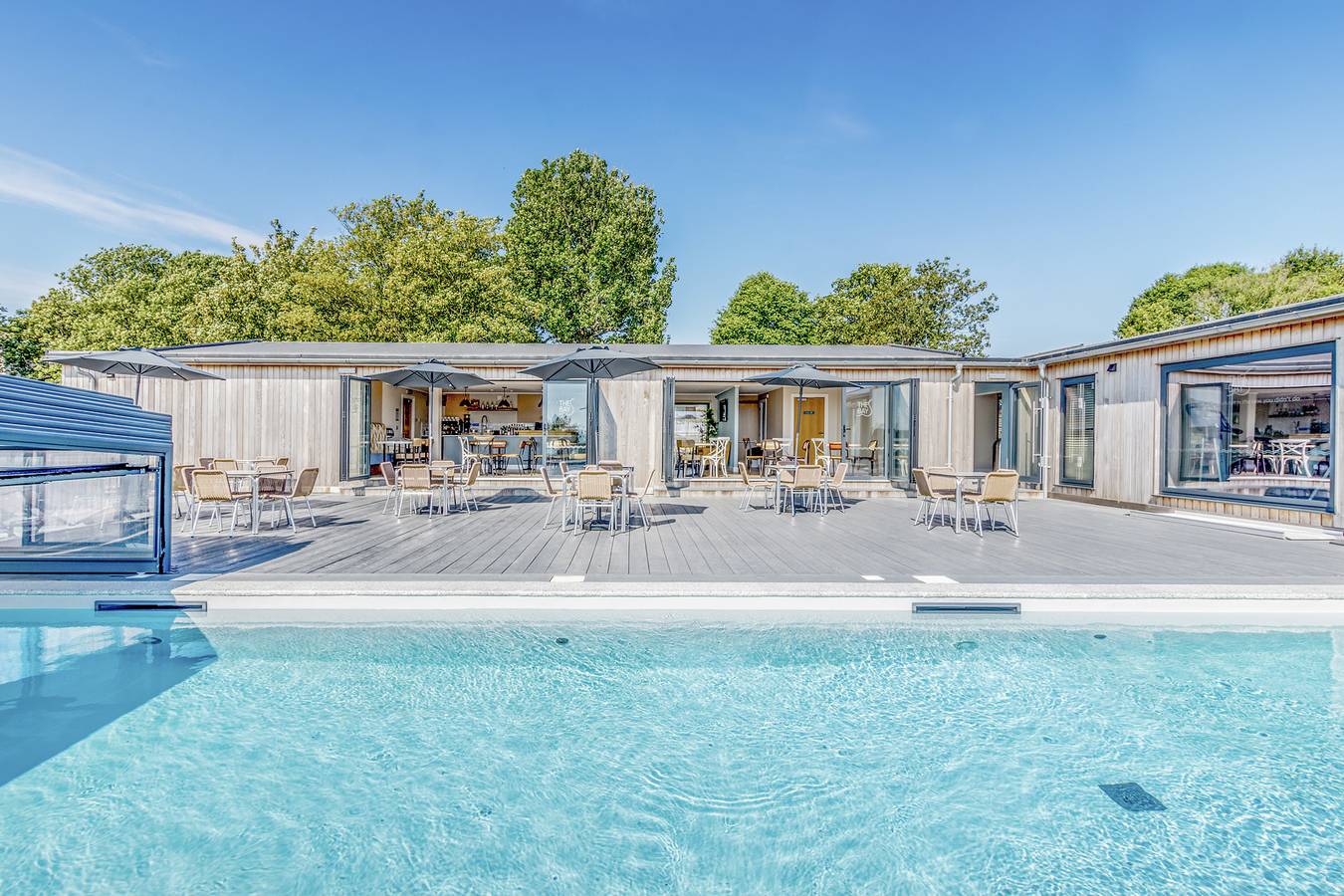 Chalet 7 at Landscove Holiday Park in Brixham, Torbay