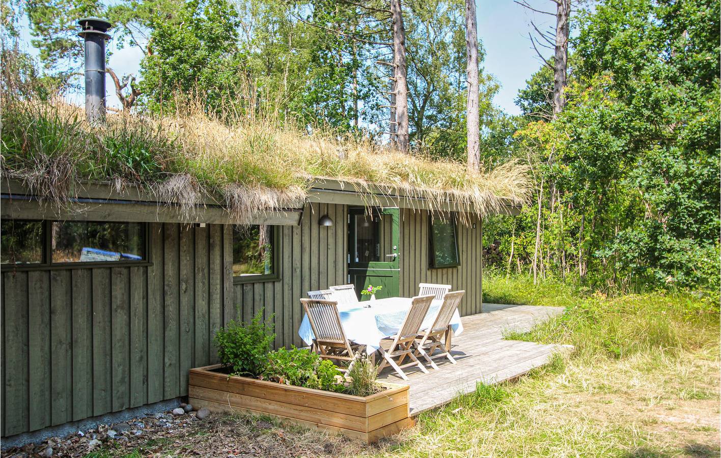 Ferienhaus für 6 Personen mit Terrasse in Samsø