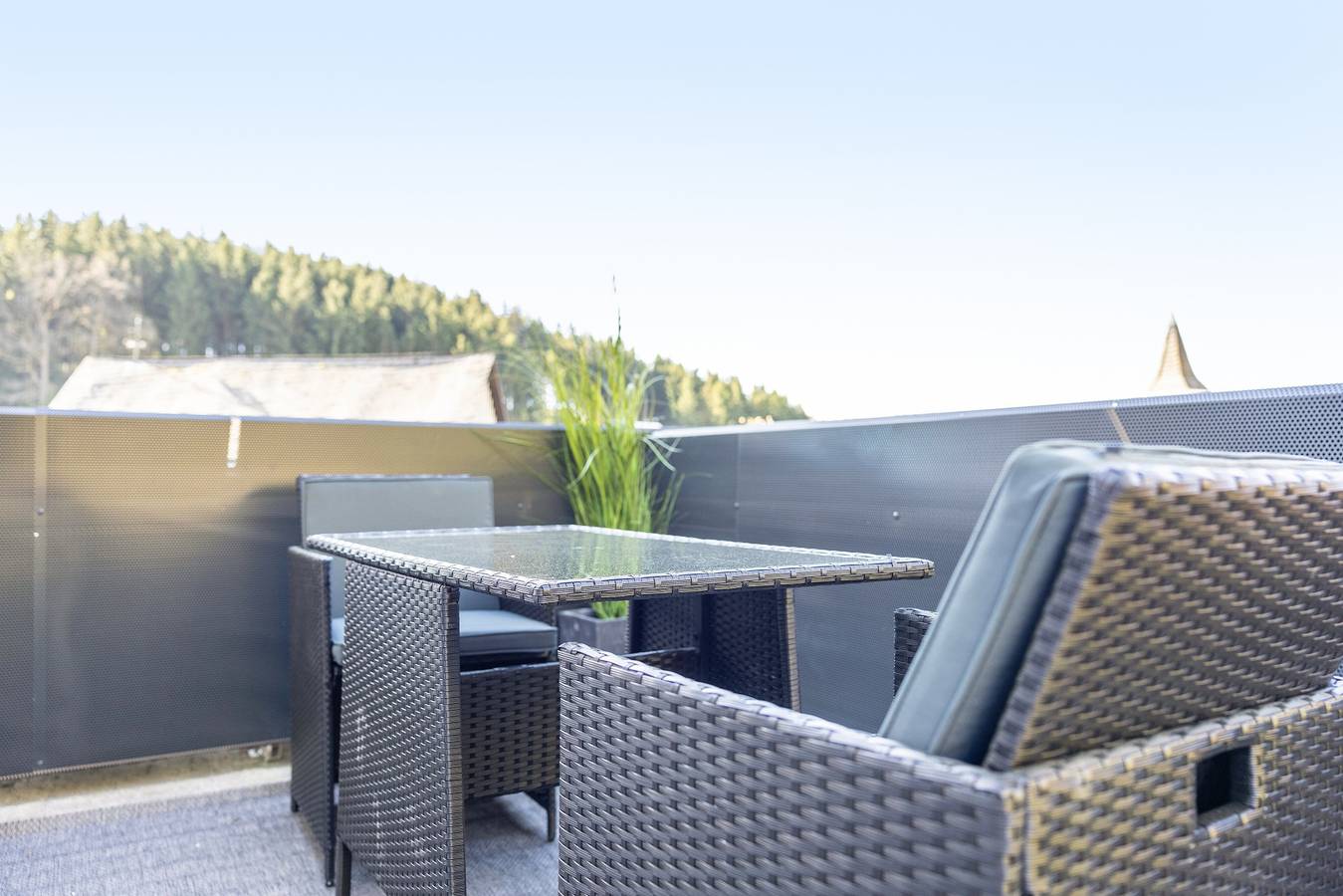 Apartamento entero, Apartamento 'Waldquartier Huxel' con terraza compartida, wifi y aire acondicionado in Schmallenberg, Hochsauerlandkreis
