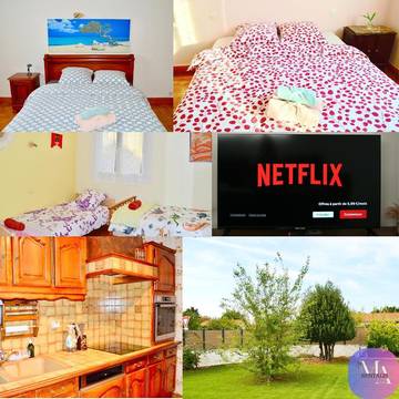 Gîte pour 6 personnes, avec jardin à Nieul-sur-Mer