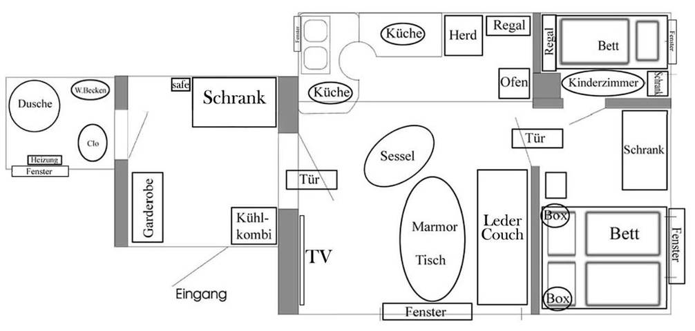 Ferienhaus für 3 Personen, mit Terrasse und Sauna in Lauscha - 4
