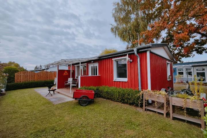 Bungalow für 4 Personen, mit Garten in Mönkebude