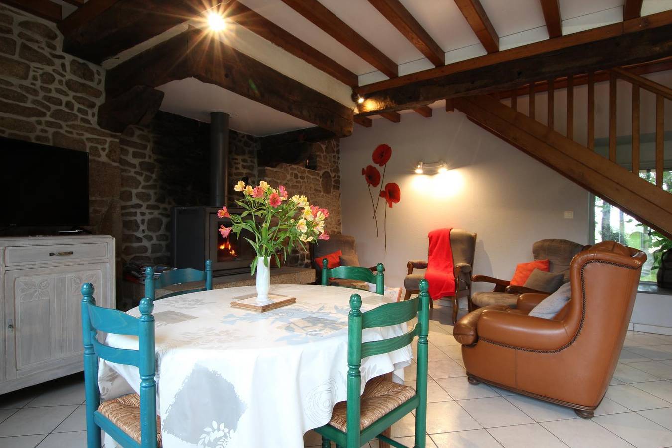 Gîte dla 4 osób z ogród in Le Grand-Celland, Avranches region