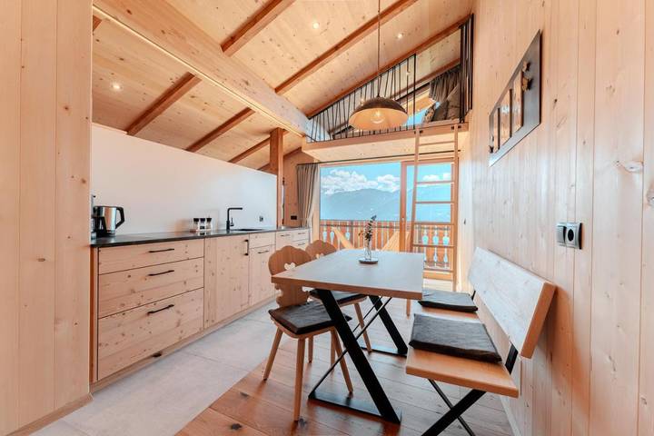 Ferienwohnung für 4 Personen, mit Balkon und Ausblick sowie Garten - 1