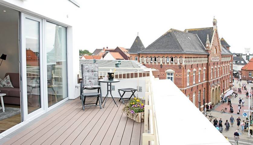 Ferienwohnung für 4 Personen, mit Balkon auf Norderney