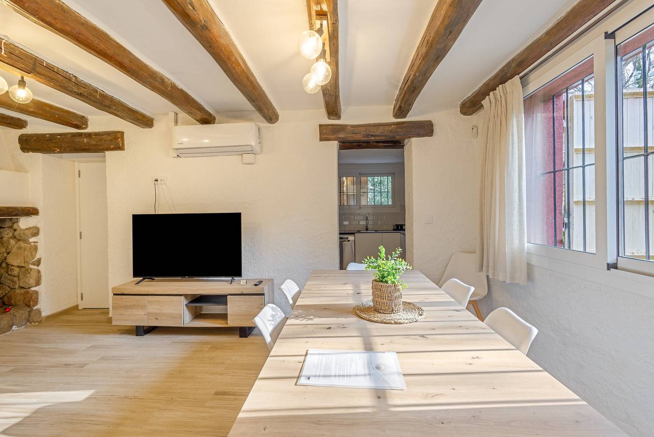 Vakantiehuis 'La Caseta De L'Adela' met Uitzicht op de Bergen, Wi-Fi en Airco in Arbúcies, Girona Provincie