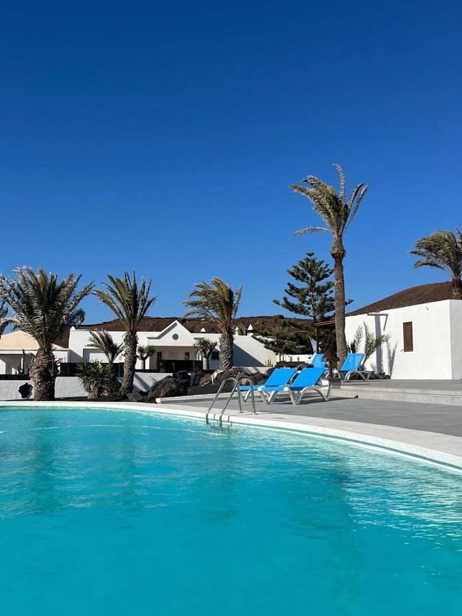 Gîte pour 4 personnes, avec jardin ainsi que piscine et vue, animaux acceptés dans Charco del Palo - 2