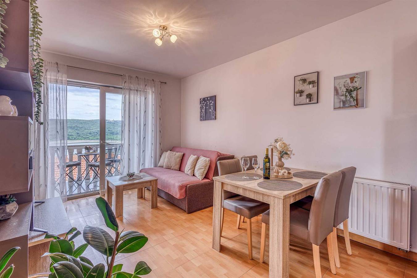 Ganze Wohnung, Apartment Baran mit Meerblick in Čižići, Krk