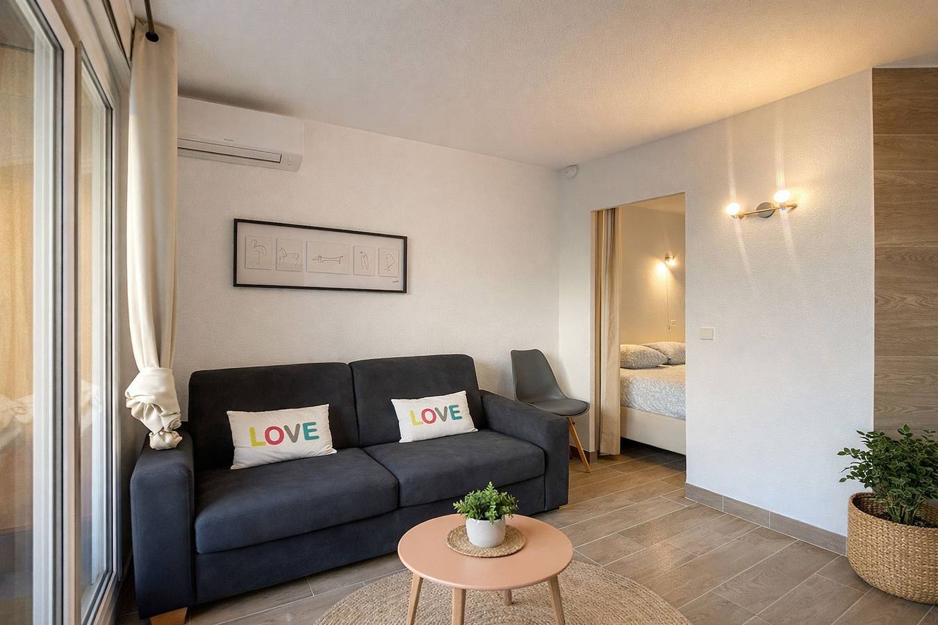 Appartamento intero, T2, swimming pool, Tennis Mc in Beausoleil, Costa mediterranea (Francia)