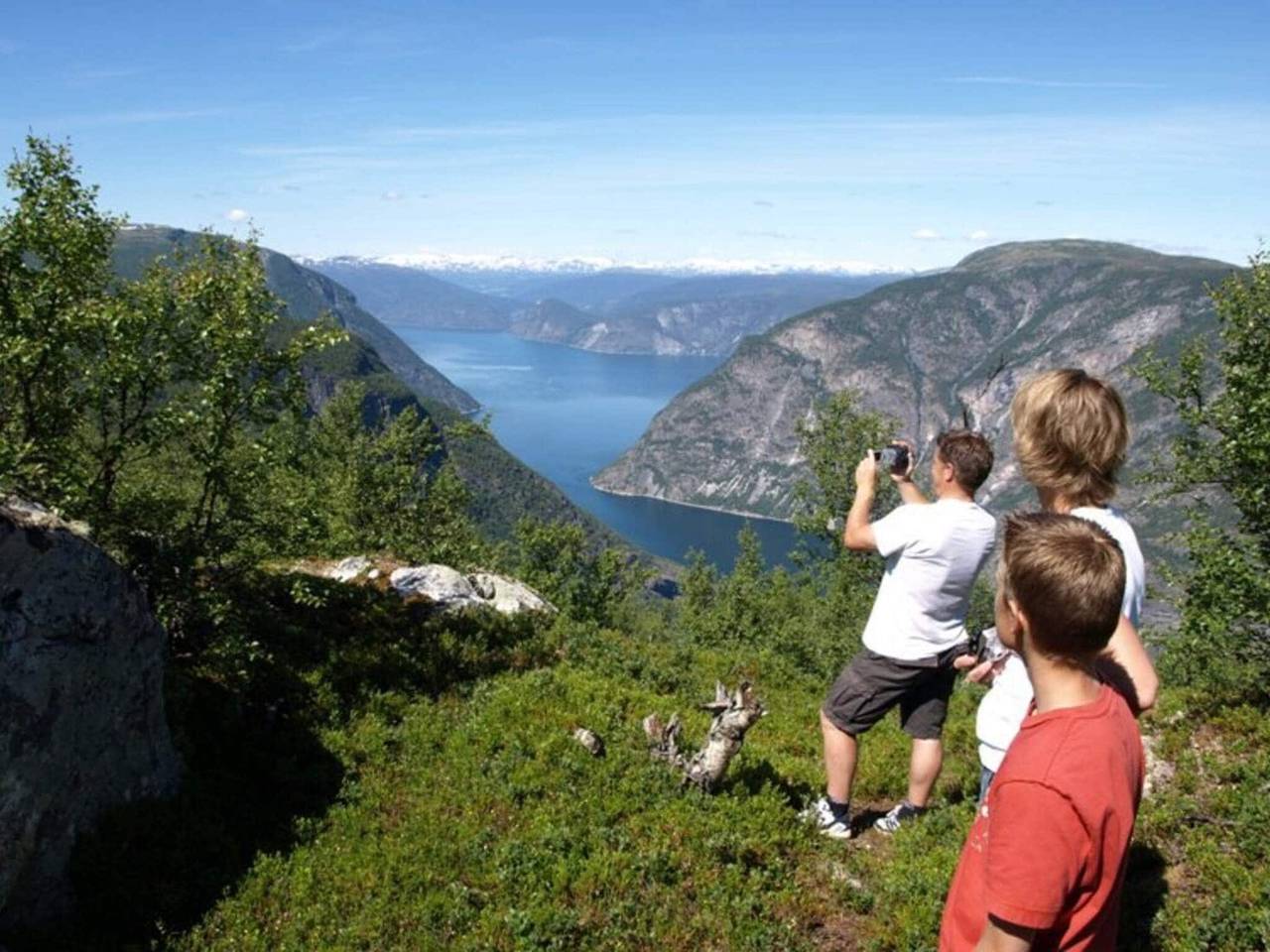 Perfekter Ausgangspunkt für Wanderungen und Radtouren in den Fjorden in Sognefjord