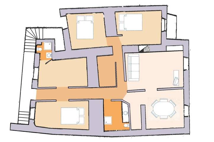 Gîte pour 8 personnes dans Office De Tourisme De Beaufort - 4