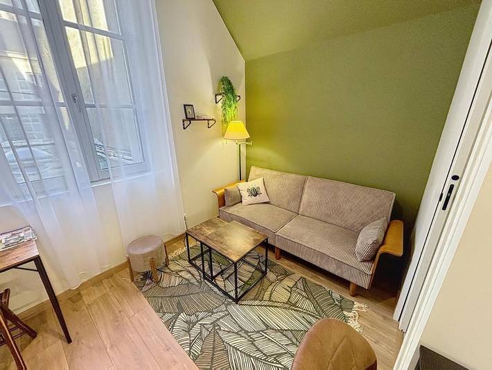 Appartement de vacances pour 4 personnes, avec jardin et vue, animaux acceptés