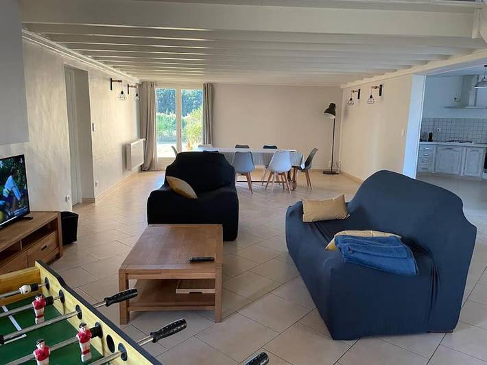 Location de vacances pour 8 personnes, avec jardin à Marguestau - 3