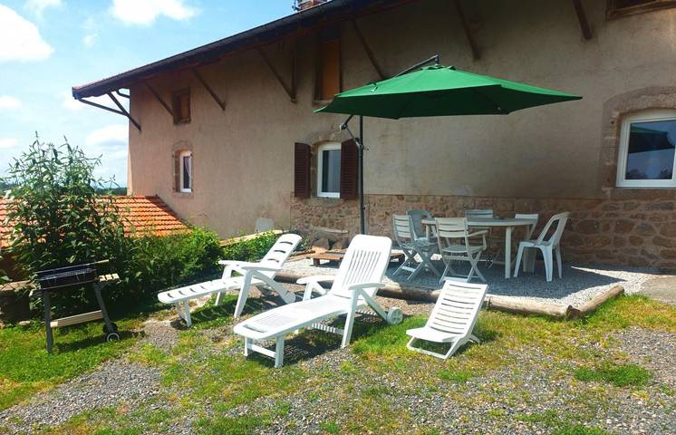 Gîte pour 6 personnes, avec Jardin et Vue
