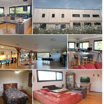 Gîte pour 15 personnes, avec jardin et vue à Bétaille