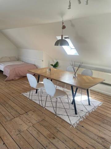Cottage pour 4 personnes, avec vue sur le lac ainsi que terrasse et vue à Odense