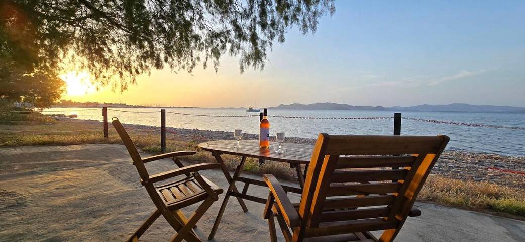 Casa de vacaciones para 4 personas, con vistas y jardín en Cos