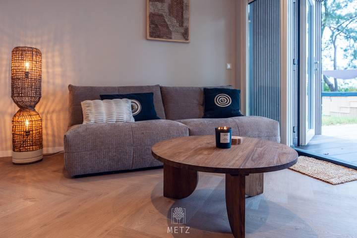 Moderne Lodge für 4 Personen mit Hottub in Haarle in Sallandse Heuvelrug