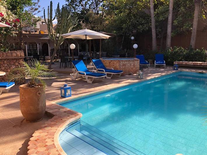Maison d’hôte pour 2 personnes, avec piscine ainsi que jardin et vue dans Mirhleft