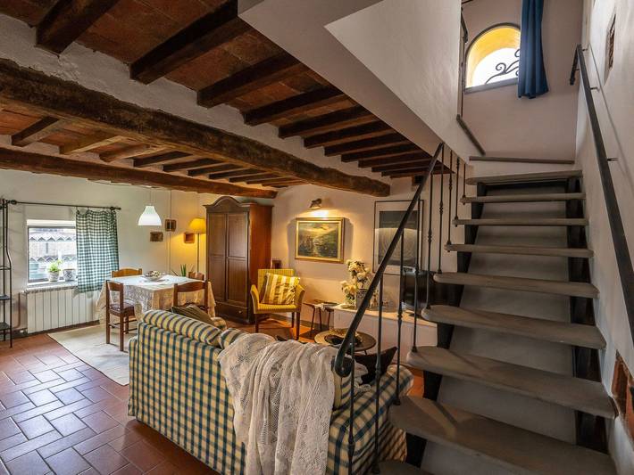 Appartamento intero, Zwei-Zimmer-Wohnung La Colombaia mit Garten in Massa e Cozzile, Provincia di Pistoia