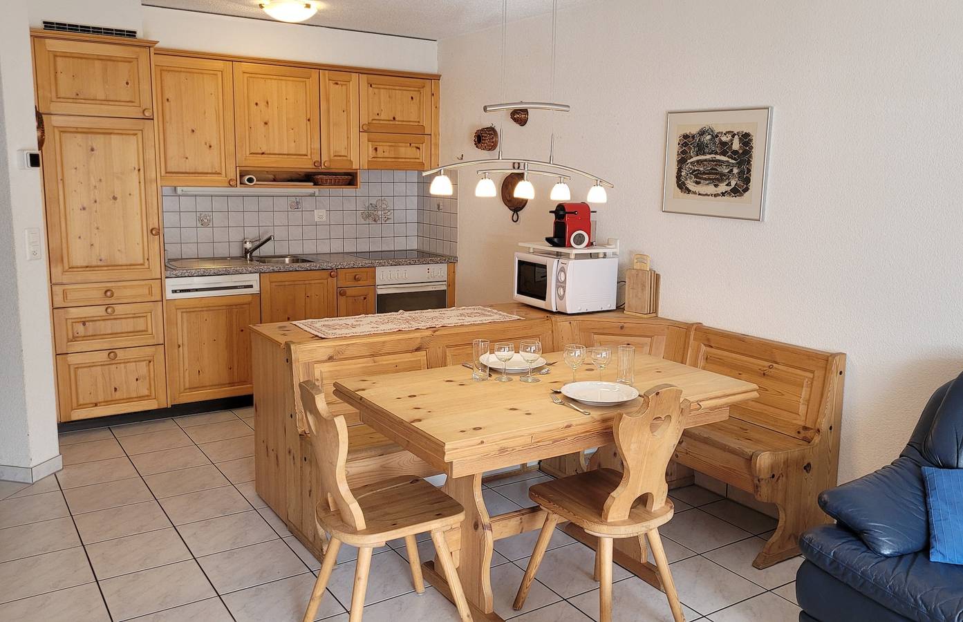 Ganze Ferienwohnung, Metropol B19 - 4-Bettwohnung in Grächen, Walliser Alpen