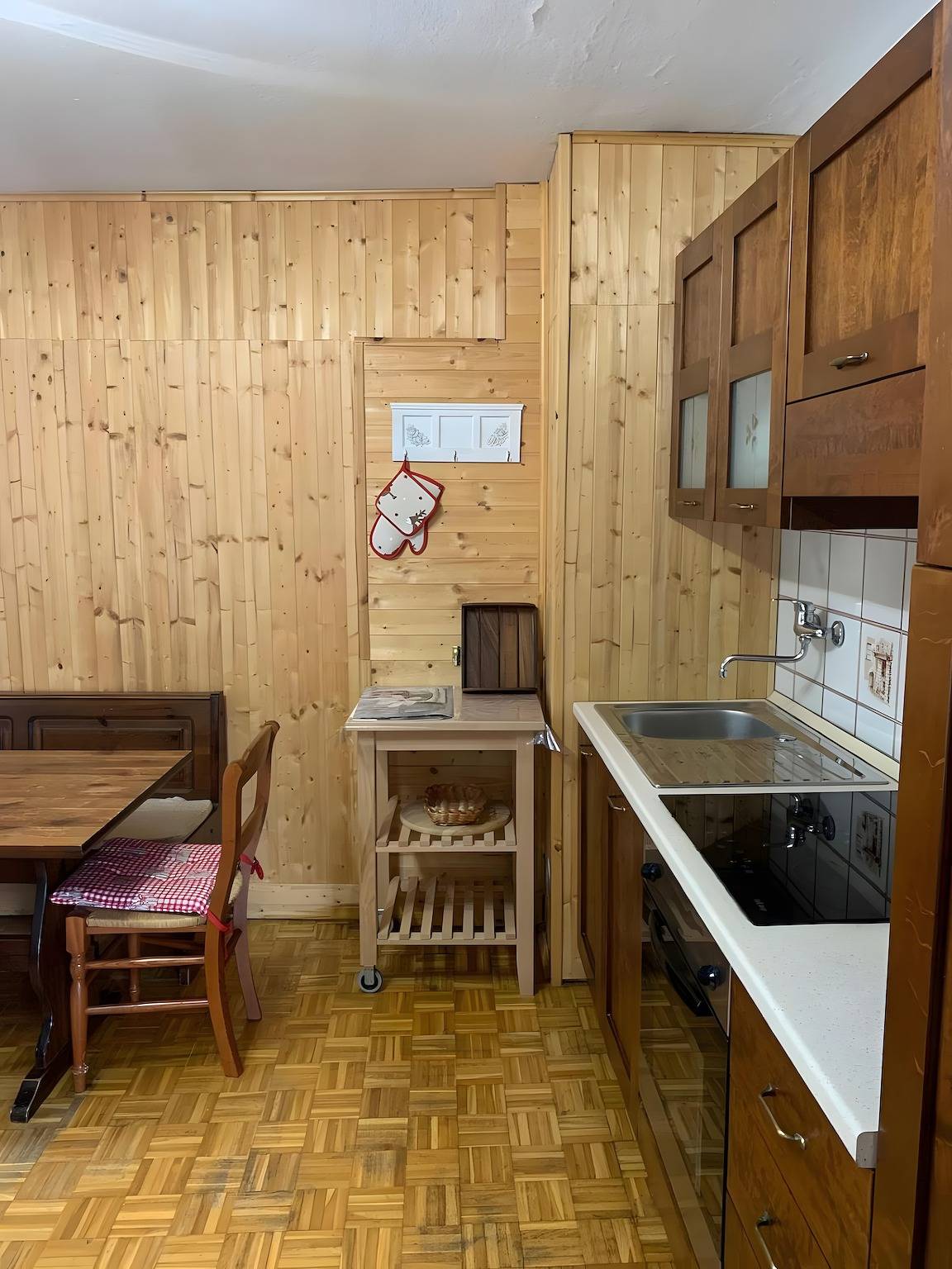 Appartamento intero, Appartamento 'Rustichello' con Vista Montagna e Balcone in Paluzza, Karnischer Hauptkamm