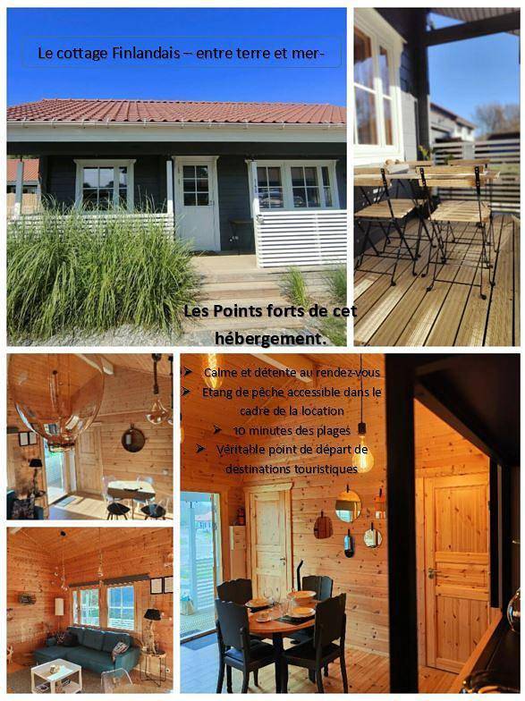 Le cottage Finlandais in Bourbourg, Région de Dunkerque