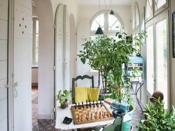 Gîte pour 8 personnes, avec jardin et piscine, adapté aux familles à Lourmarin