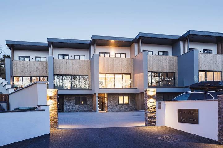 Log cabin for 8 people, with garden in Perranporth